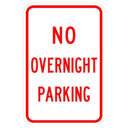 Sign Solutions Usa 12 in W, 18 in H, Aluminum, White DCS08HWT1218CUS00131